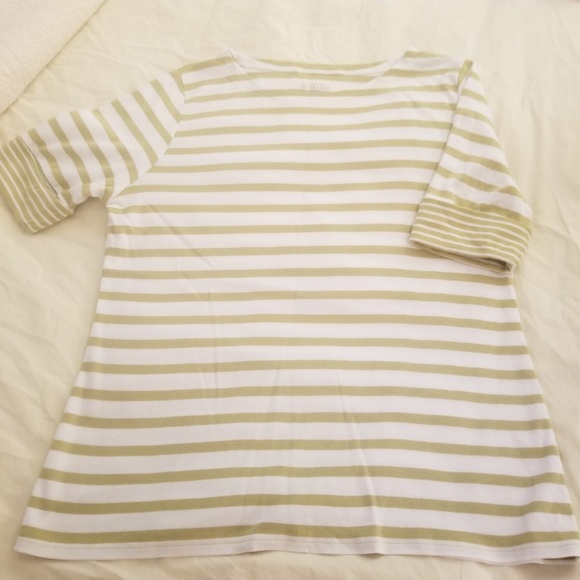 Pendleton Tops - Pendleton Shirt Top Green and White